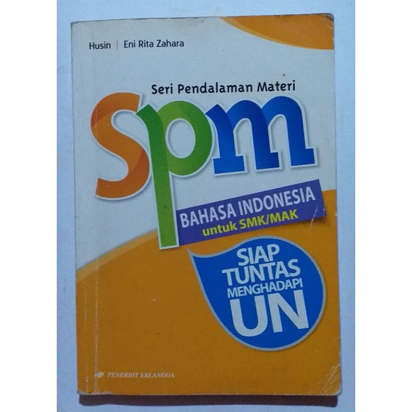 

Preloved (Buku Bekas) Buku SPM Bahasa Indonesia SMA/SMK