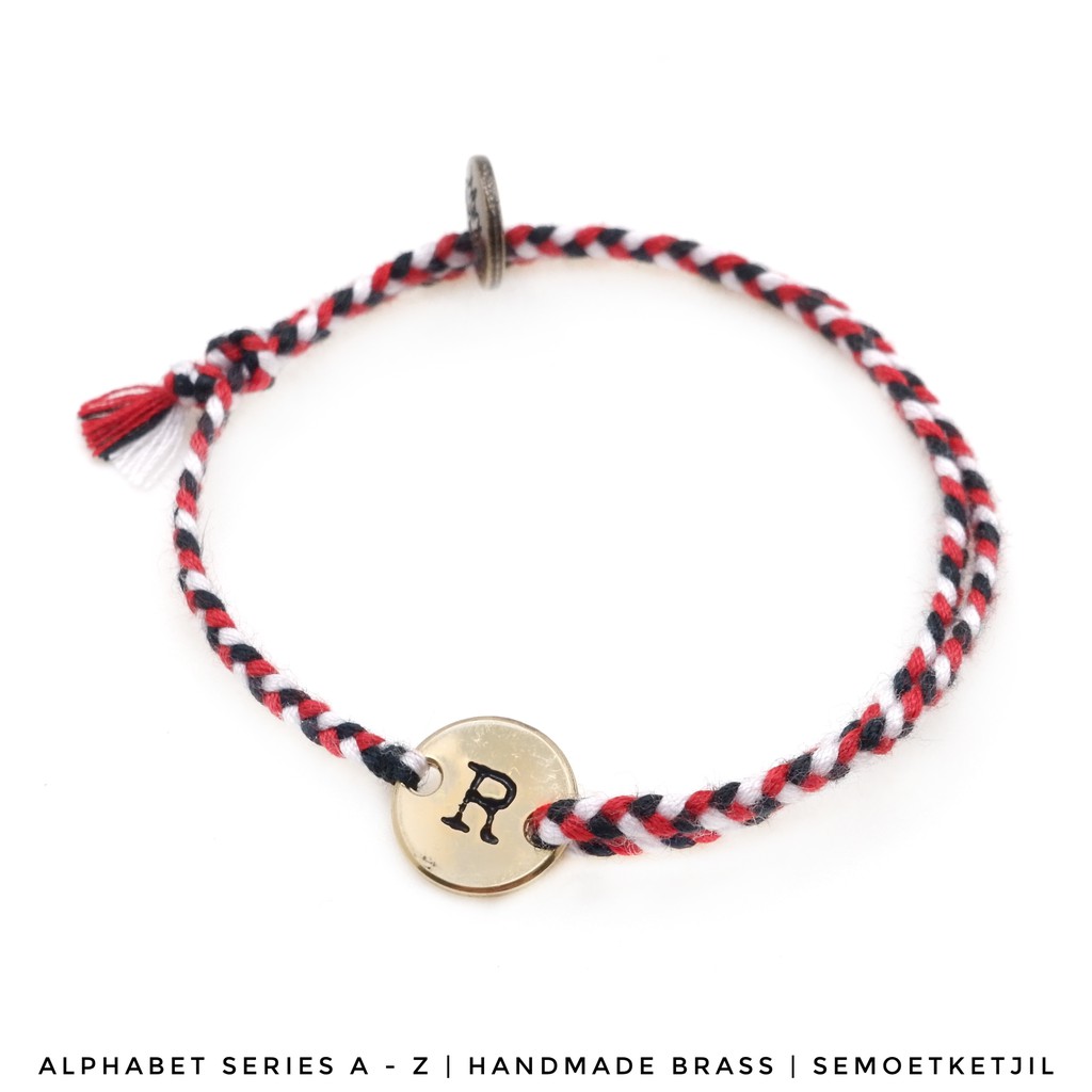 

Semoet Ketjil Gelang Boho Huruf Tridatu N - Z Dual Bohemian Reguler
