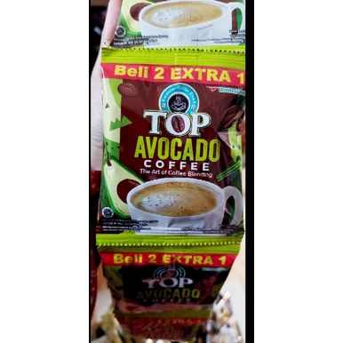 Top Gula Aren / Top Avocado Coffee renceng 27 gr x 15 pcs