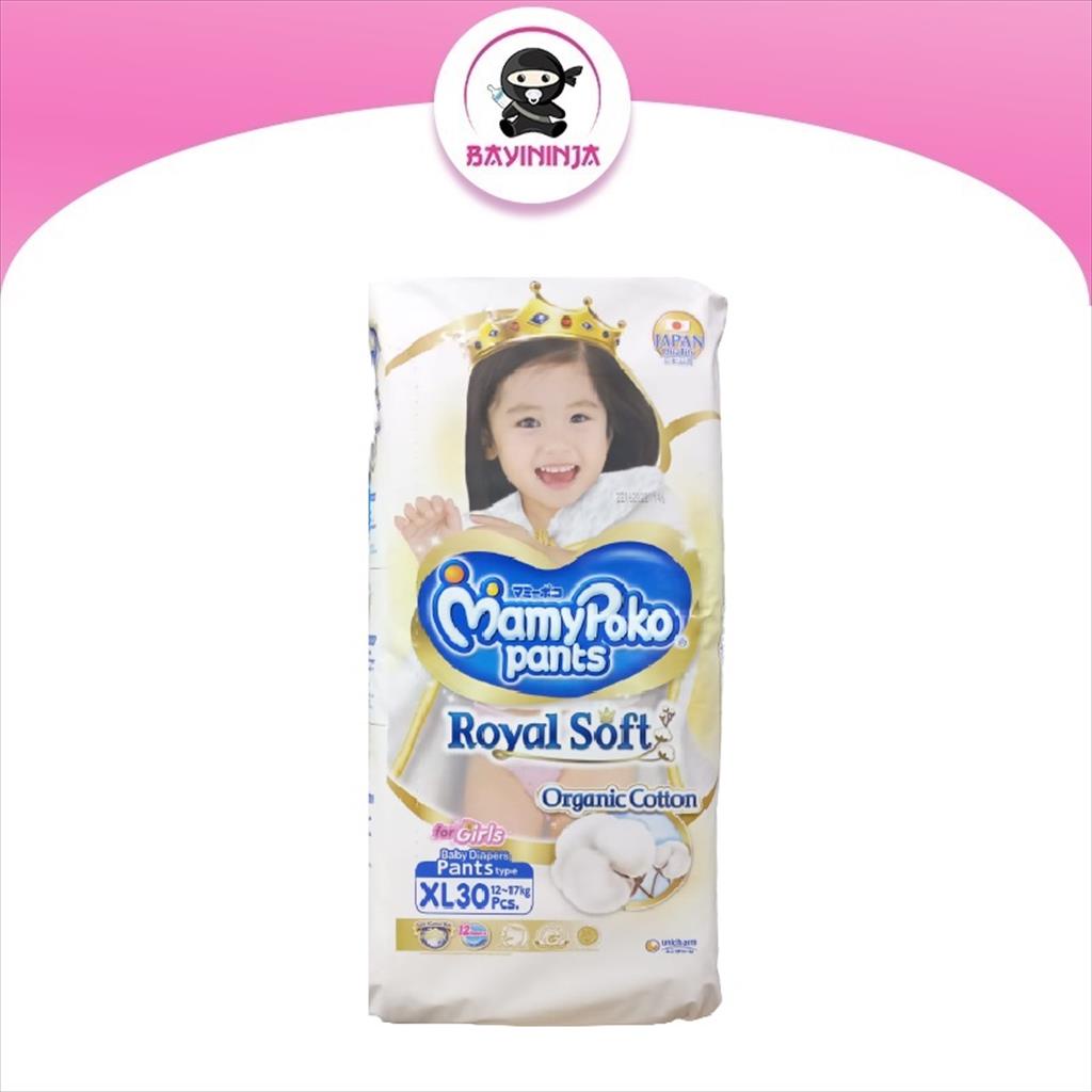 MAMYPOKO Pants Royal Soft Popok Celana XL30 XL 30 Girl