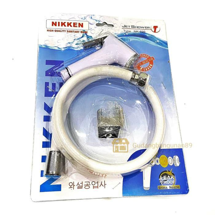 Jet Shower Cebok Nikken / Shower Bidet / Kran Cebok / Semprotan Toilet