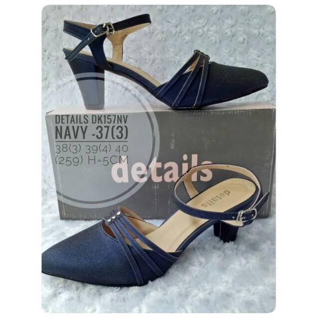 Sandal Tali High Heels Pesta Cantik Wanita Merk Details Matahari