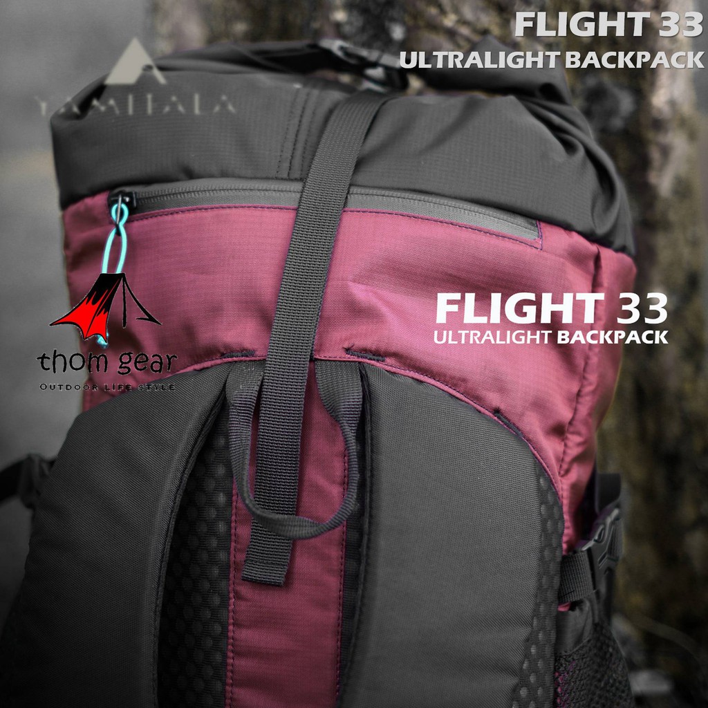 Tas Ransel Backpack Tas Carrier Tas Camping Hiking Gunung Kemah Outdoor Yamitala Flight 33 Waterproof Anti Air Original Thomgear Paiton Probolinggo