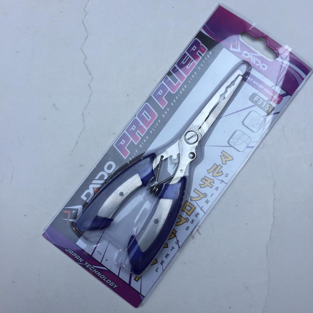 Fishing Daoido Pliers Split Ring / Tang Pancing F316