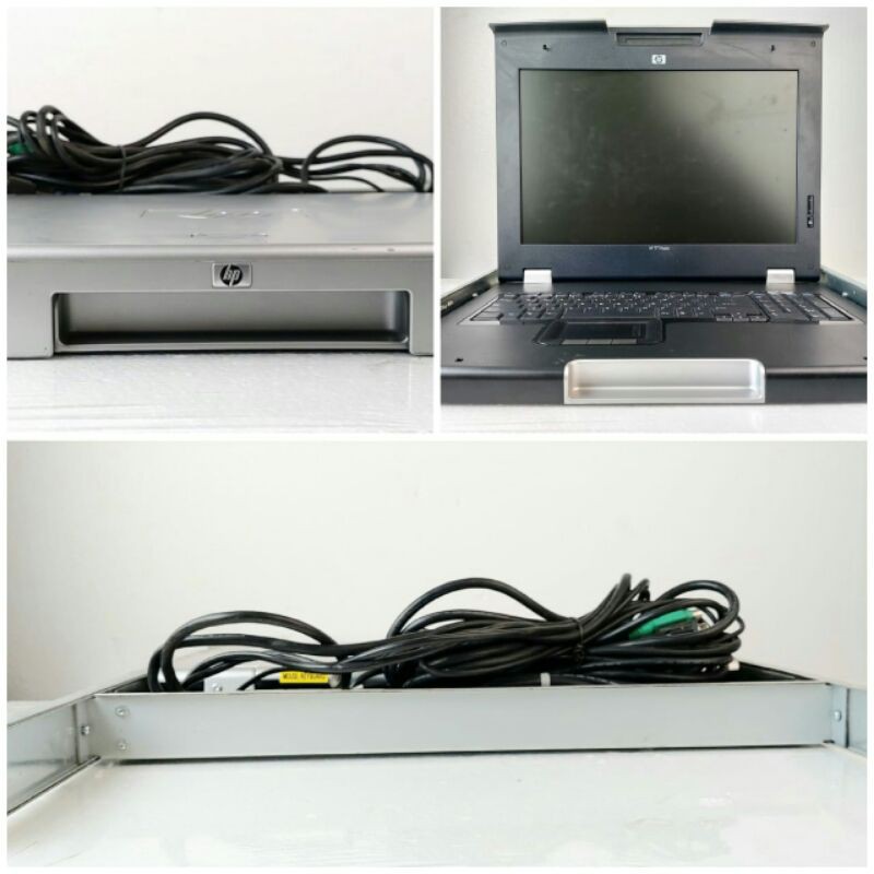 HP TFT7600 G2 KVM Console Rackmount Server Keyboard and Monitor