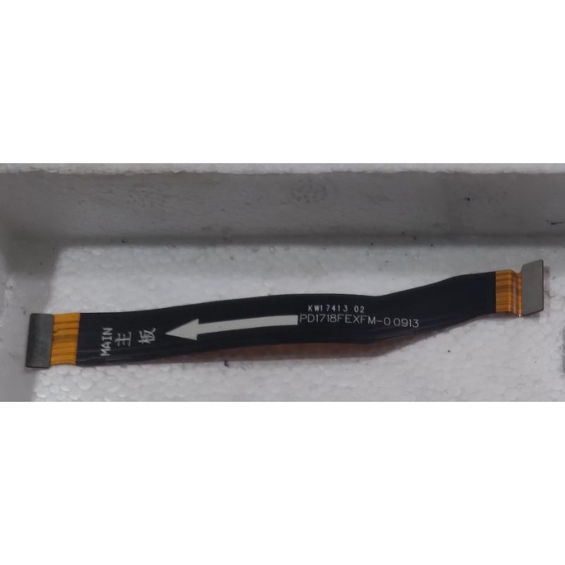 kabel flexible penghubung pcb mesin ke pcb cas vivo v7 plus 1718 original