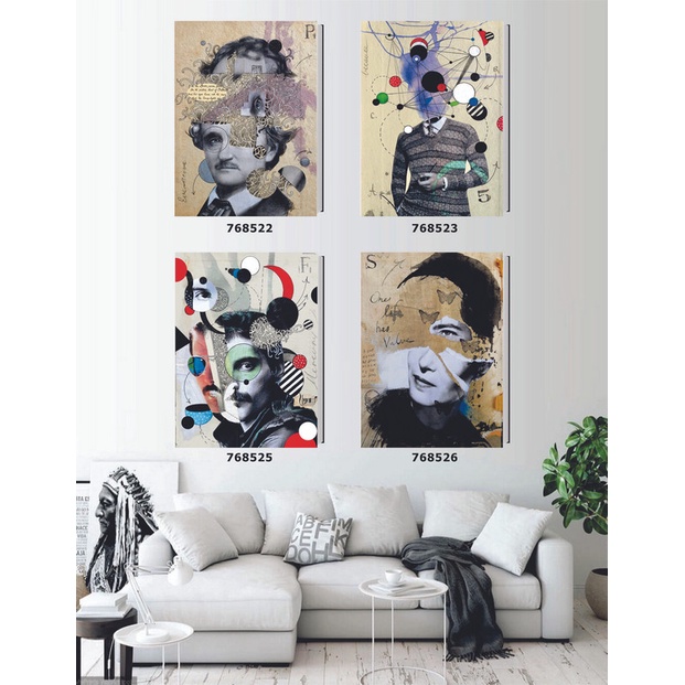 

Buku Tulis / Notebook / A5 Jepang / Surealism / Set 2565