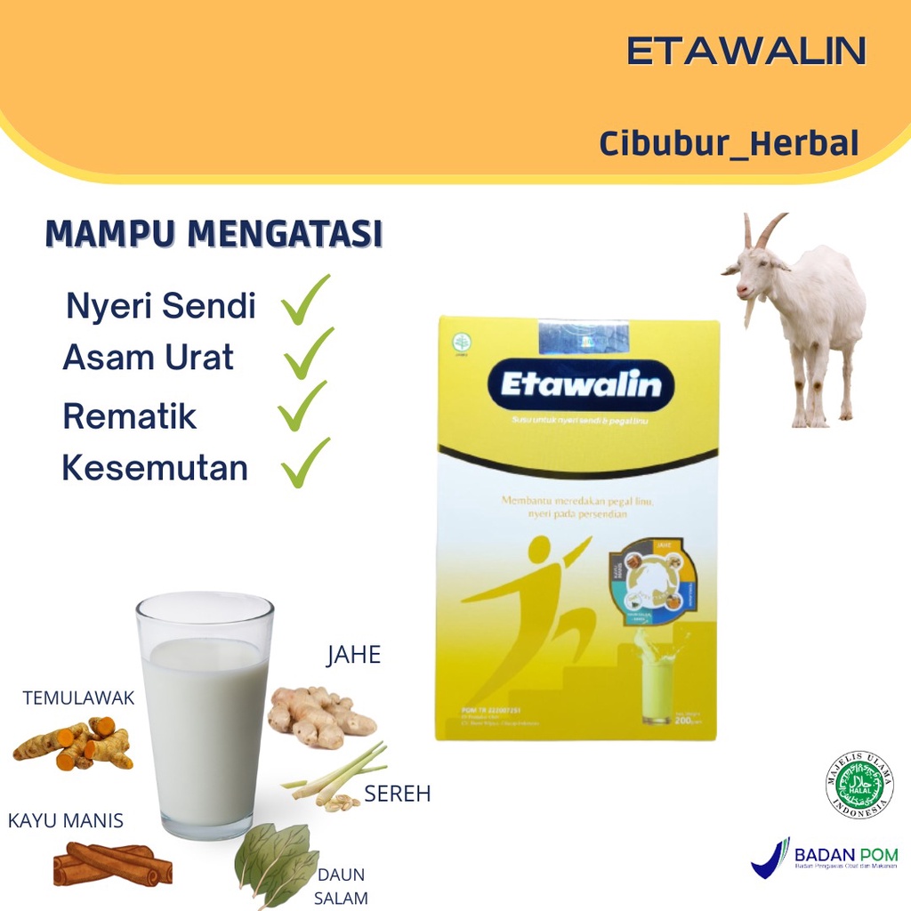 

ETAWALIN SOLUSI NYERI SENDI & PEGAL LINU Tingkatkan Kepadatan & Kesehatan Tulang Sendi
