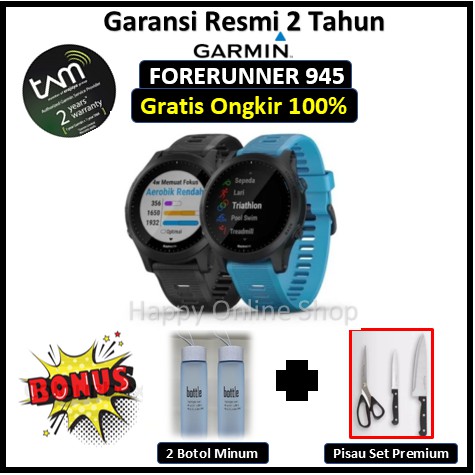 Gratis Ongkir - Garmin Forerunner 945 - Garansi Resmi - Dijamin Original