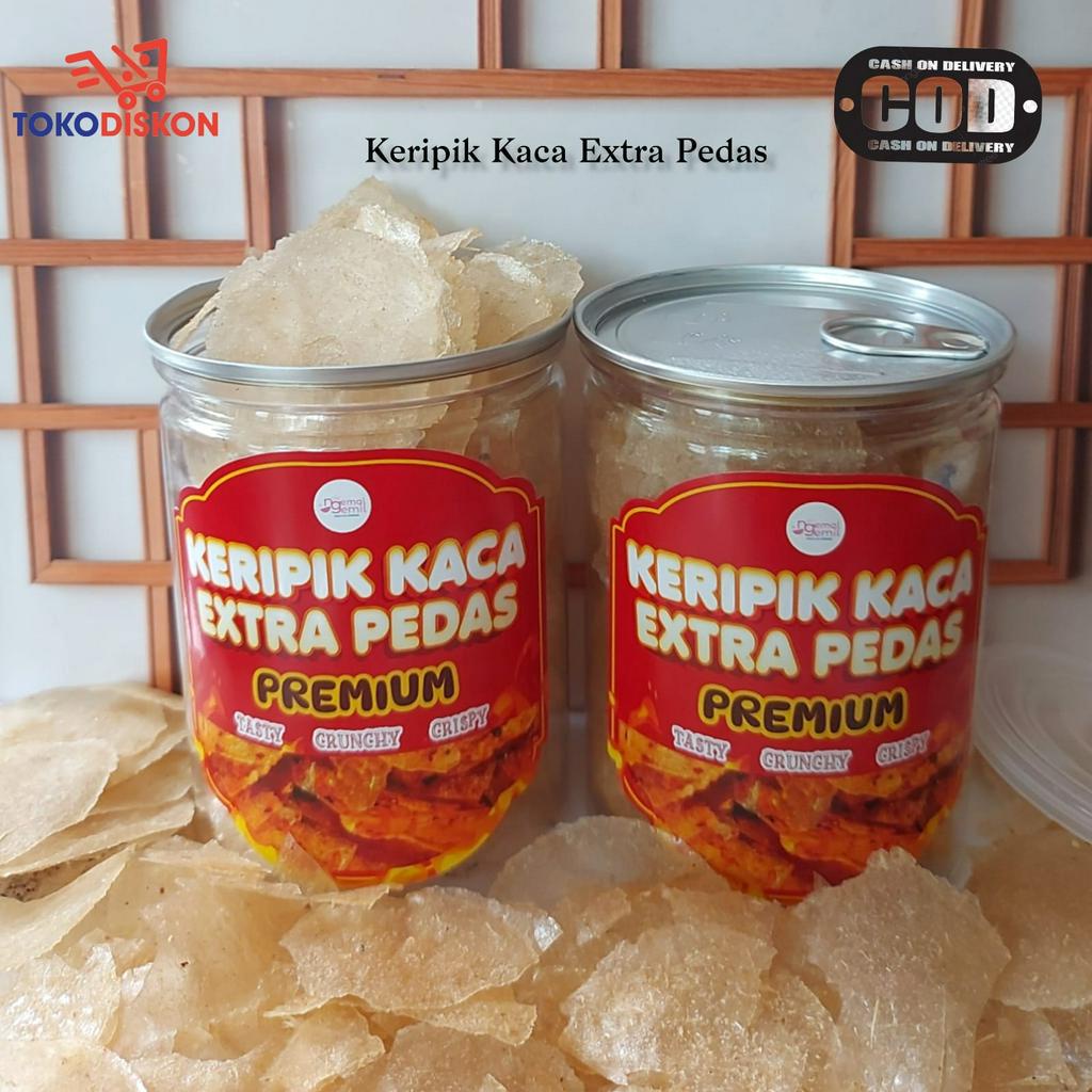 

Can Keripik Kaca Extra Pedas Kripik Kaca Pedas Kualitas Premium