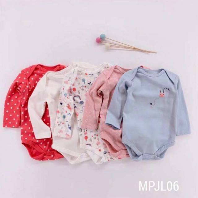 Jumper mamas papas 5in1 lengan panjang/ jumper bayi 5in1/baju mamas&amp;papas