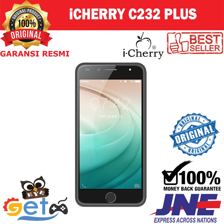 Hp iCHERRY C232 PLUS ANDROID 4G LTE 8GB - Garansi Resmi