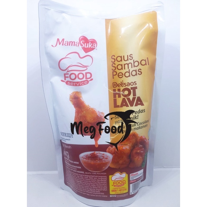 

Mamasuka Delisaos Hot Lava 1 Kg