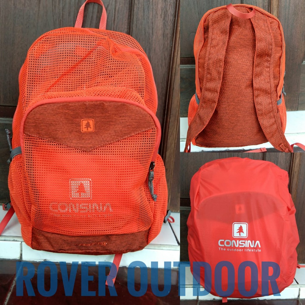 CONSINA Caracas Tas Ransel Jaring Free Rain Cover