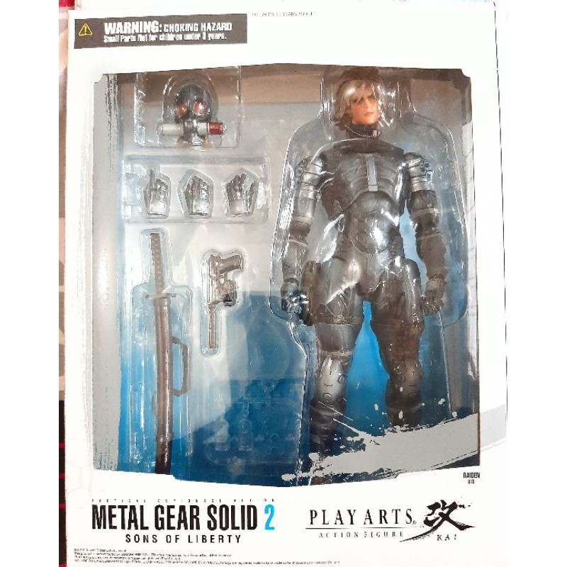 Raiden Play Arts Metal Gear Solid 2 BIB PlayArts Square Enix