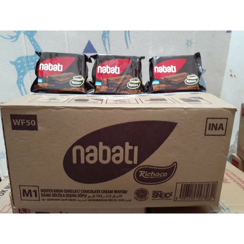 NABATI WAFER 1DUS /KARTON ISI 60 PCS