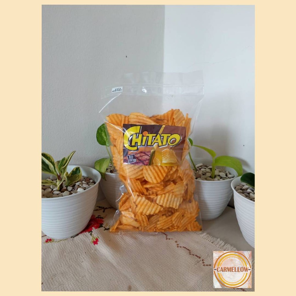 

Cemilan Snack Branded "Chitato" Kemasan 250 gram / Chitato Sapi Panggang (BBQ) 250 gram