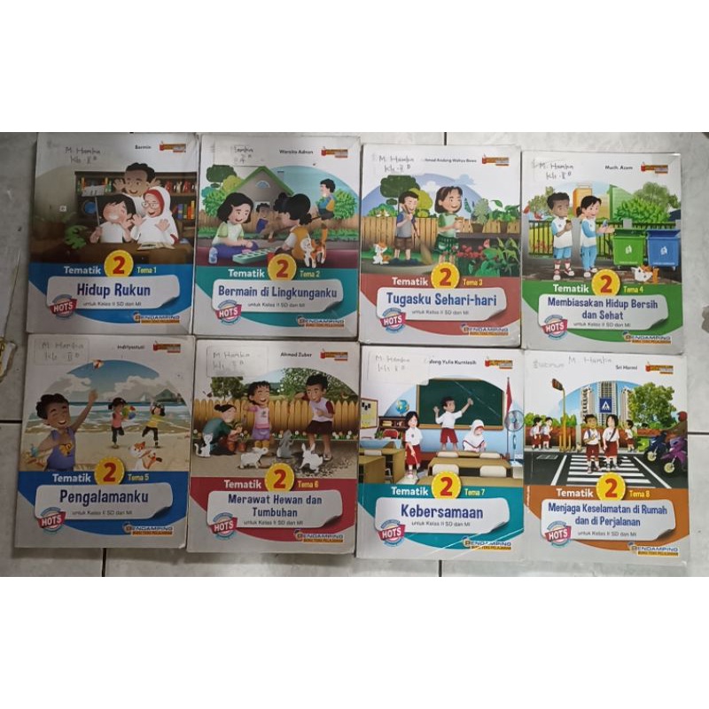 

Buku Tematik Kelas 2 Tema 1,2,3,4,5,6,7,8