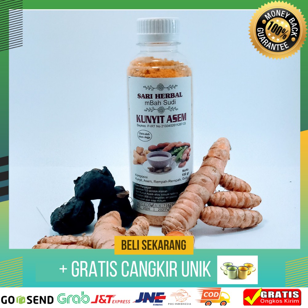 

JAMU KUNYIT ASAM BUBUK DENGAN GULA PREMIUM ASLI EKSTRAK KUNYIT MINUMAN HERBAL MBAH SUDI