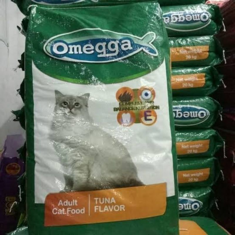 Omegga Tuna Cat Food 20kg | Makanan Kucing omega Tuna 20kg