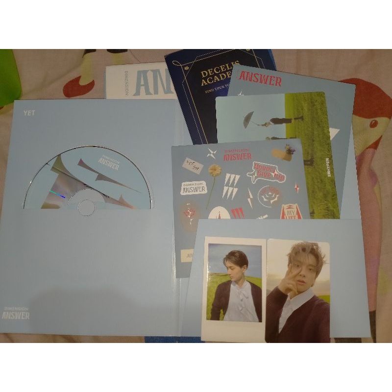 ALBUM ENHYPEN DIMENSION ANSWER YET VER UNSEALED