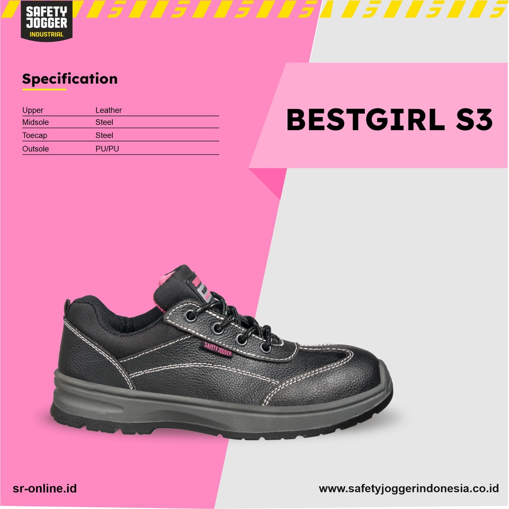 Sepatu Safety Jogger Bestgirl S3 SRC