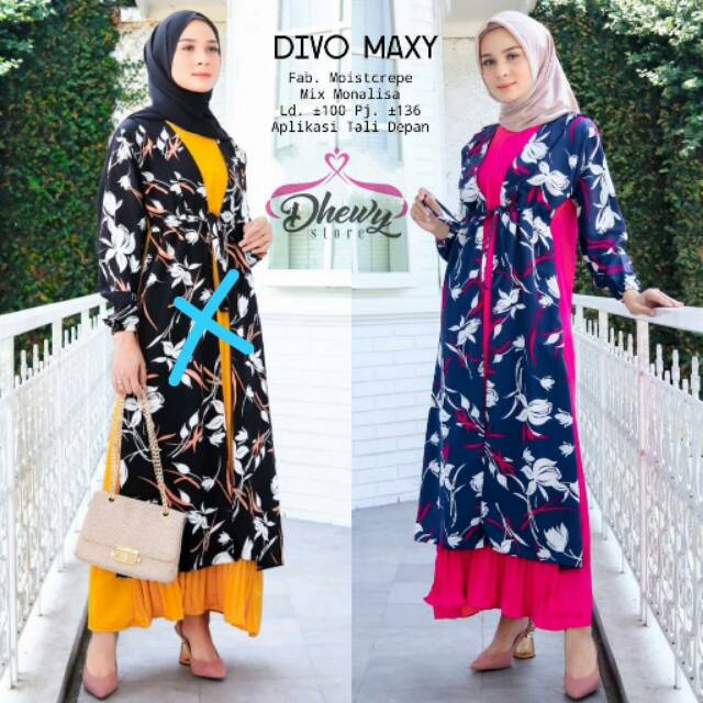 Dress divo maxi
