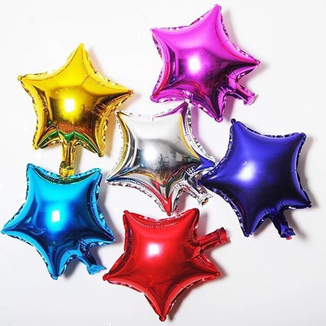 Balon foil mini star - balon foil bintang mini - balon foil star mini ...