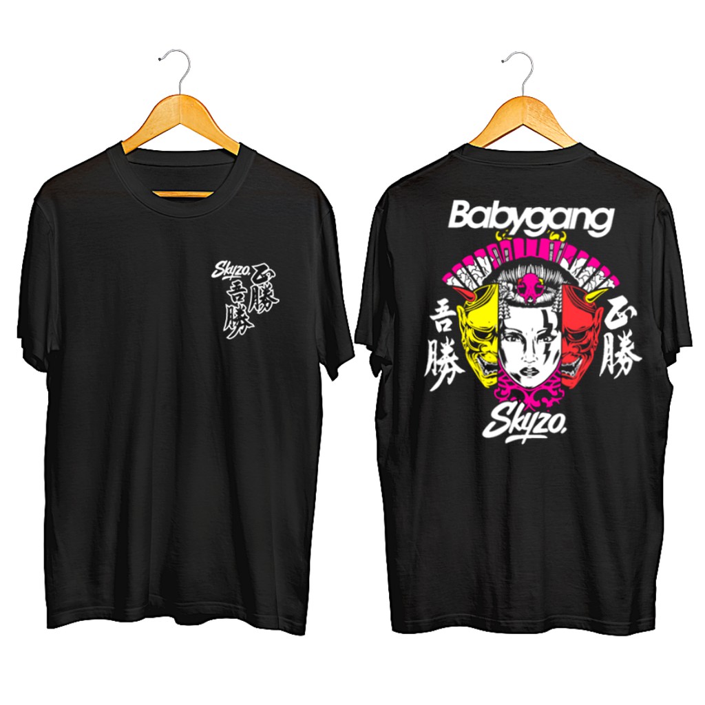 KAOS DEVIL \ KAOS SKYZO \ KAOS  BABYGANG SKYZO \ KAOS TULISAN JEPANG \ KAOS RONIN \ T-SHIRT