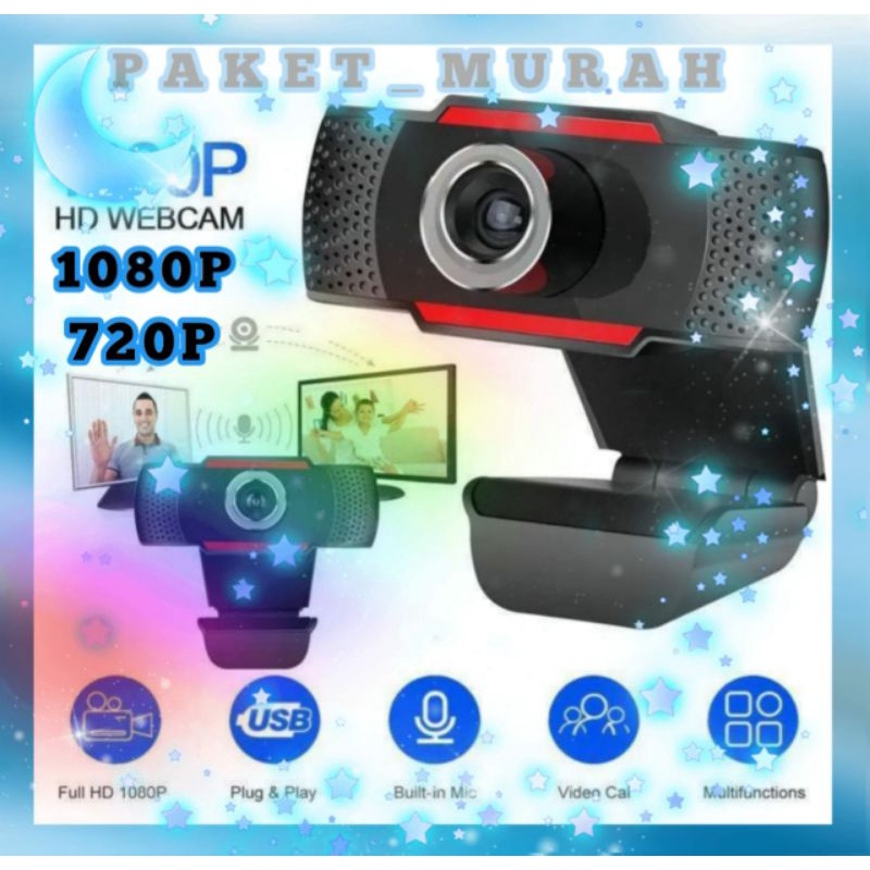 Web Camera Full HD 720p/1080p Notebook Laptop Camera