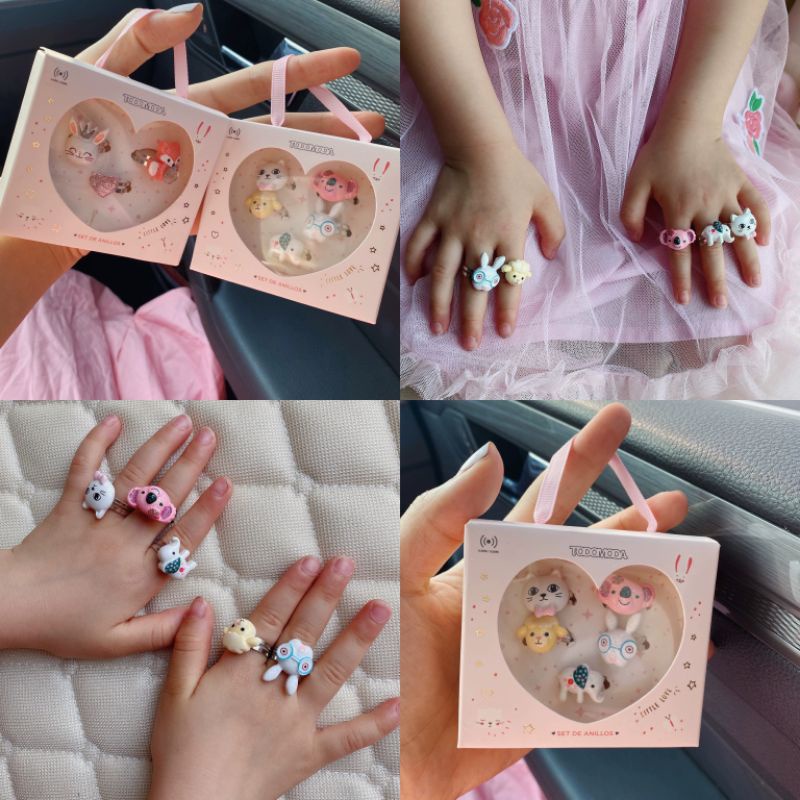 Cincin Mainan Anak / Hiasan Tangan / Mainan Anak perempuan