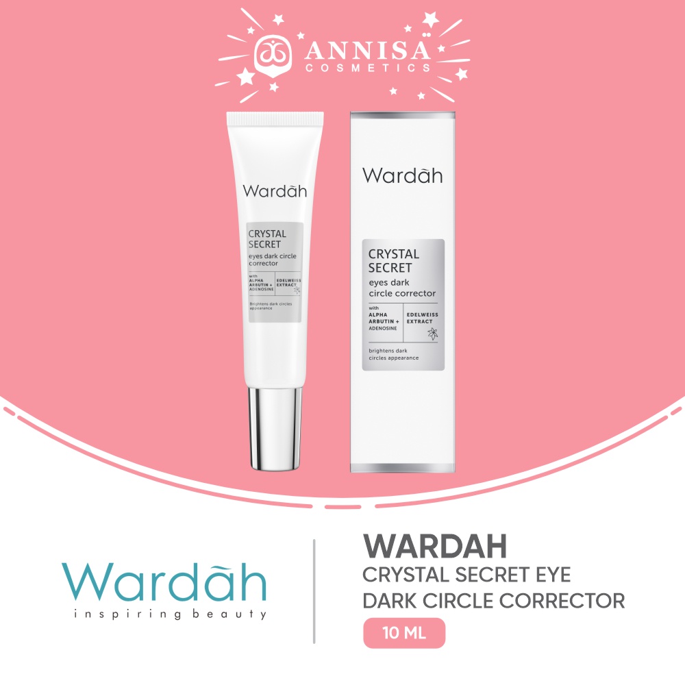 Jual Wardah CRYSTAL SECRET Eye Dark Circle Corrector 10ml (White Secret