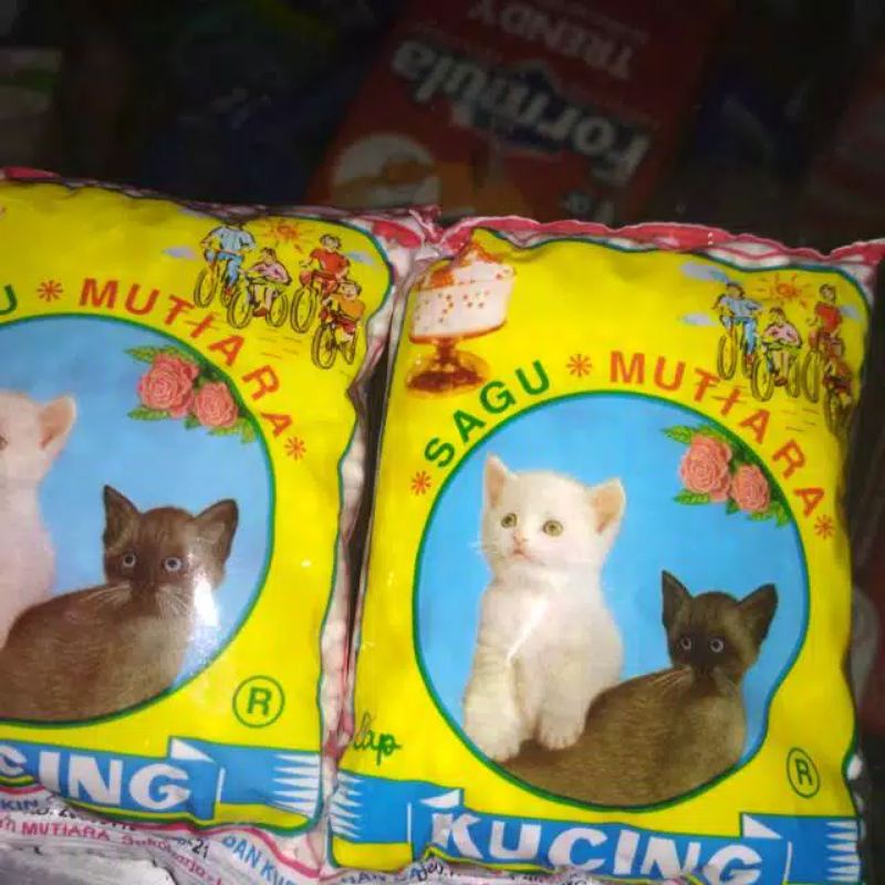 

Sagu Mutiara Cap 2 Kucing 100gr