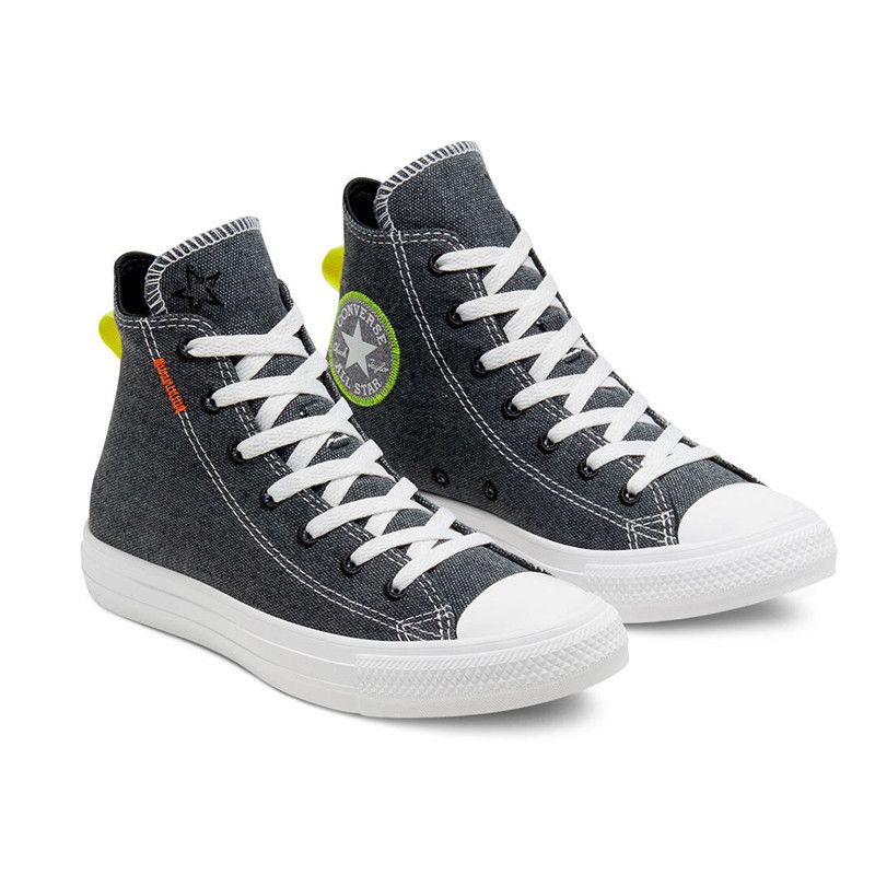 Converse CT Renew Injection Hi Black Lemon 168595C
