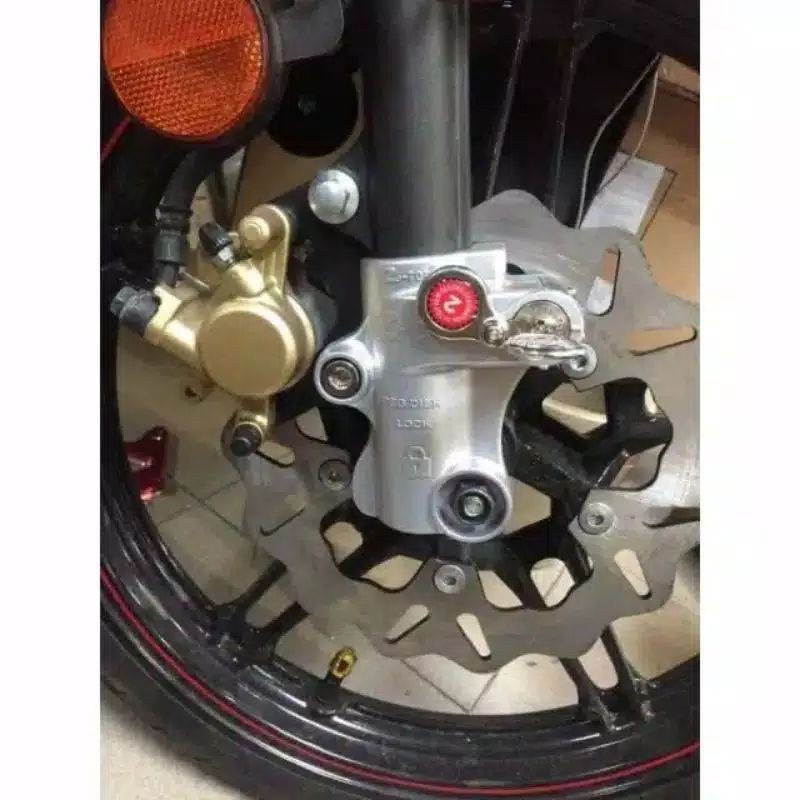 Ze Top Kunci Disc Cakram Kunci Lock Lok Chakram Nmax Nmax New Pcx Aerox Gembok Anti Rampok Maling Merk Ze Top