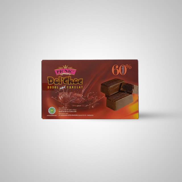 

Dol'choc 117 Gram - Dodol Salut Cokelat