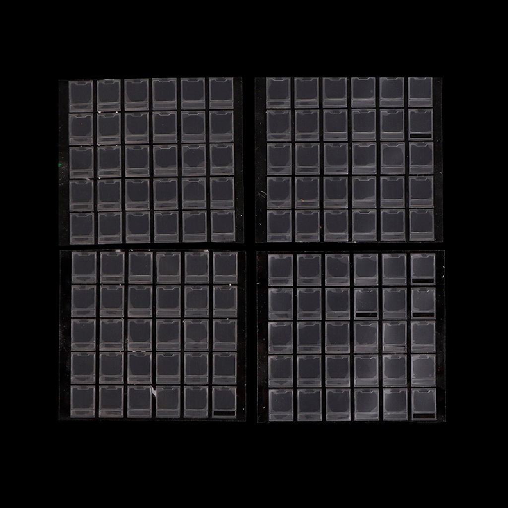 120pcs / Set Film Perbaikan Saklar Mx Transparan Untuk Htv Shaft Film Mekanik