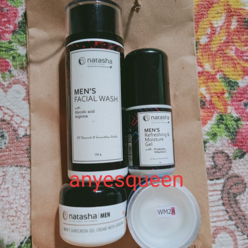 Natasha skincare paket hemat man