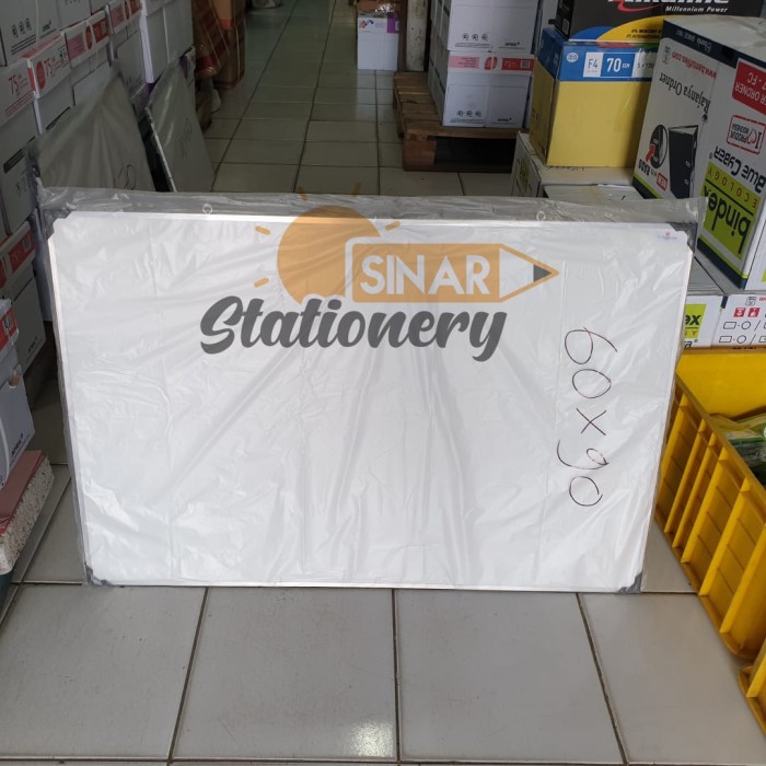 

NEW Papan whiteboard 60x90cm armada raya
