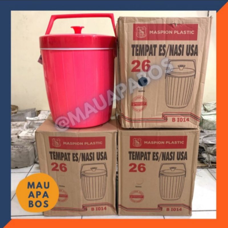 Termos Nasi / Rice Bucket Maspion 26 Liter Termos Es Maspion