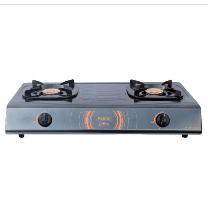 Kompor Gas Rinnai Ri-522C(2 Tungku & Burner Kuningan) Pengaitshop