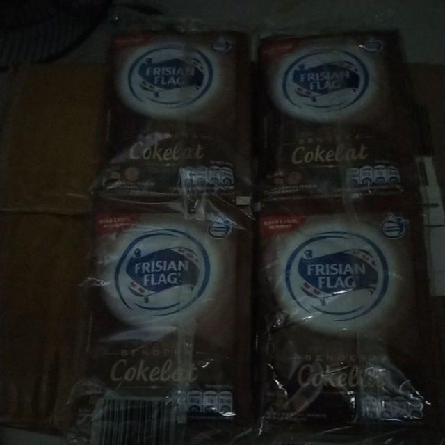 SUSU BENDERA FRISIAN FLAG COKELAT 1 RENCENG 6 SACHET 40gr ...