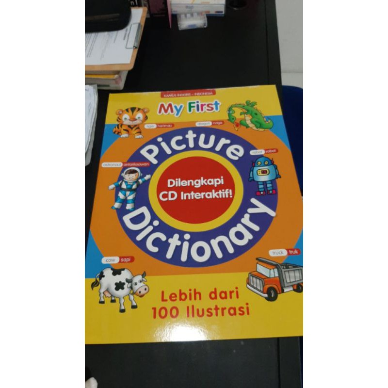 buku my first picture dictionary
