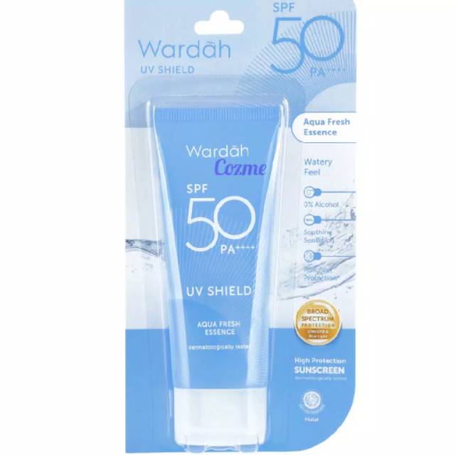 WARDAH UV Shield SPF 50 PA++++ Aqua Fresh Essence