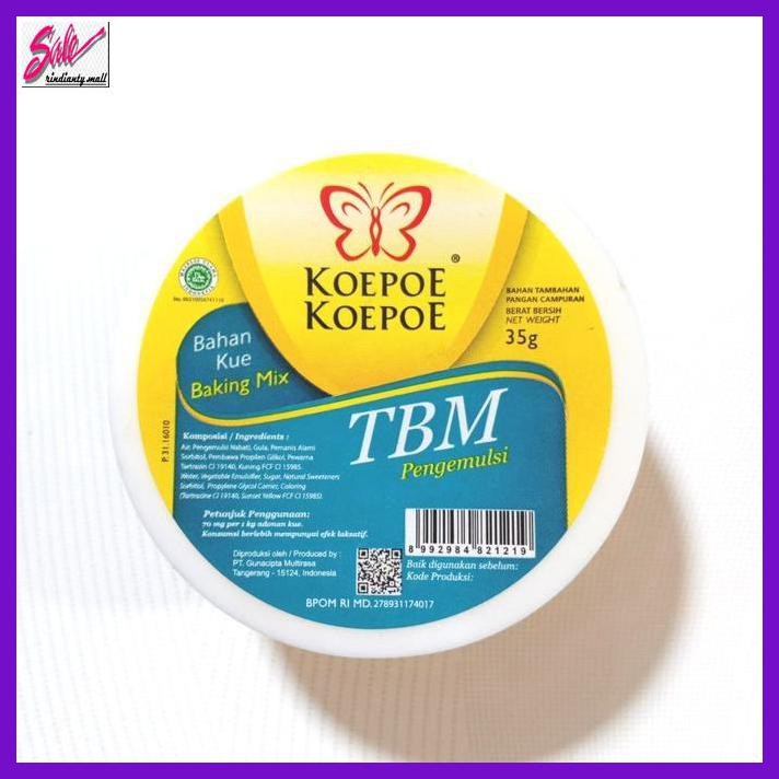 

DERPOWBAKING- TBM KOEPOE KOEPOE | BAHAN KUE | PENGEMULSI -ASLIII.