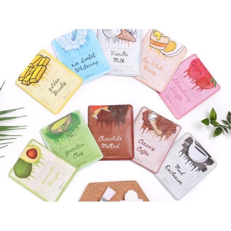 ✿ELYSABETHME✿  (20gram)  𝓵𝓮𝓪 𝓰𝓵𝓸𝓻𝓲𝓪  masker bubuk organik wajah lea full size lea gloria untuk kulit sensiotif kering berminyak jerawat