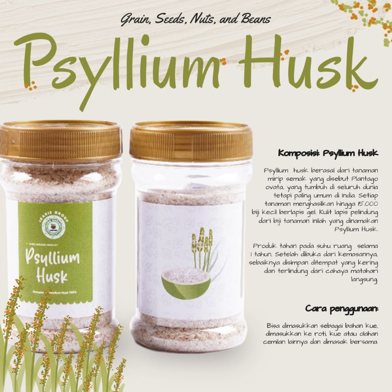 

Psyllium Husk Ikarie Organic 53 gram