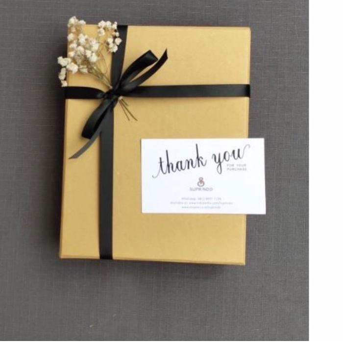 

➼ Kotak Kado / Souvenir +FREE PITA uk. 17 x 13 x 3.5 cm ♔