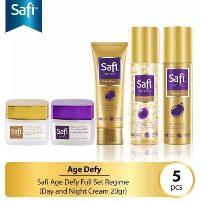 (Paling Murah) Safi Age Defy Paket kecil - Cream Cleanser Unt Kulit Normal Berminyak