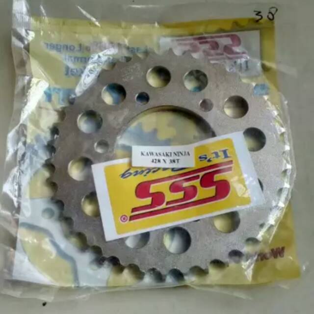 Gear Ger Gir Belakang ORIGINAL SSS 428 NINJA 150 R dan RR ukuran 36 37